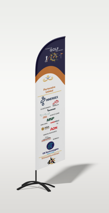 1. Flag Banner Mockup