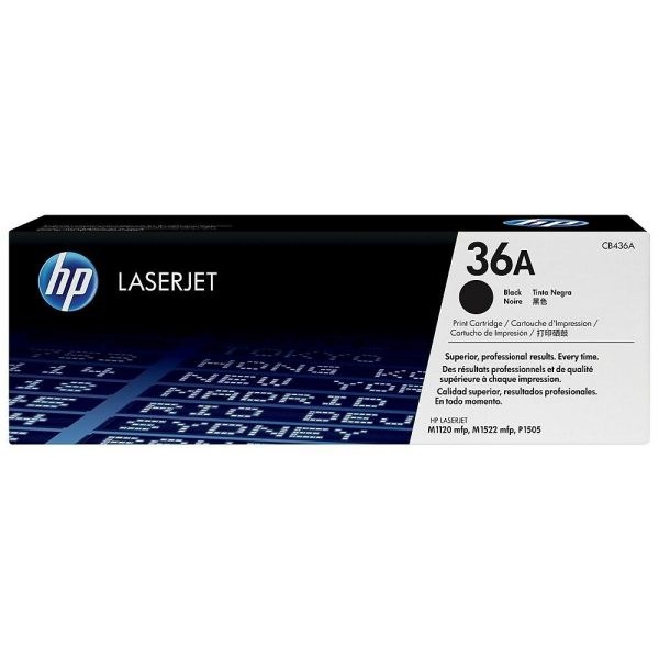 Cartouche d’encre HP de couleur noir - CB436A